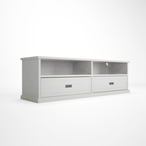 Lass fehér bükkfa TV asztal - Artemob