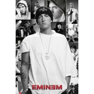 Eminem - collage Plakát, (61 x 91,5 cm)