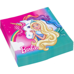 Barbie szalvéta 20 db-os