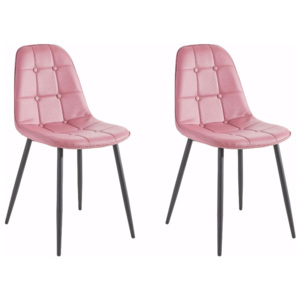 Lamar 2 darab rózsaszín szék - Støraa