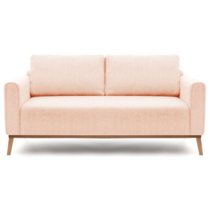 Milton rózsaszín háromszemélyes kanapé - Vivonita