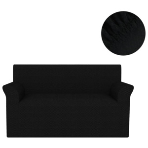 131945 Strech kanapéhuzat, fekete piké