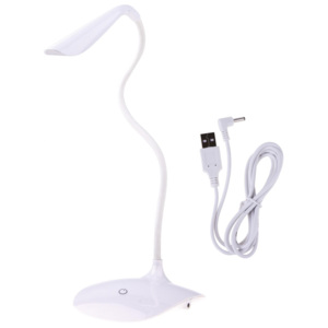 EMOS D08 LED USB Asztali lámpa, Fehér