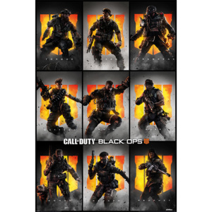 Call Of Duty – Black Ops 4 - Characters Plakát, (61 x 91,5 cm)