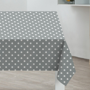 Grey Dots asztalterítő, 178 x 132 cm - Sabichi