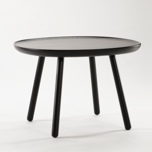 Naïve Large fekete tömörfa asztalka - EMKO