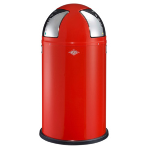 Wesco Push two szemeteskosár, 50 liter (2x25), piros