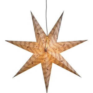 Markslöjd Markslöjd 703329 - Karácsonyi dekor MUSICA 1xE14/25W/230V csillag 75 cm szürke ML0021