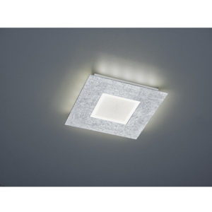 Trio Chiros 624210289 Mennyezeti lámpa ezüst LED - 1 x 12W 4 x 30 x 30 cm