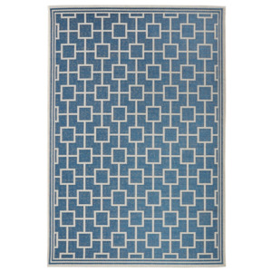 Botany kék kültéri/beltéri szőnyeg, 160 x 230 cm - Bougari