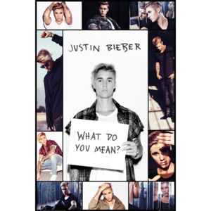 Justin Bieber – Grid Plakát, (61 x 91,5 cm)