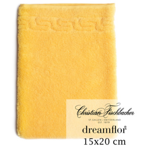 Christian Fischbacher Dreamflor® mosdókesztyű, 15 x 20 cm, sárga, Fischbacher