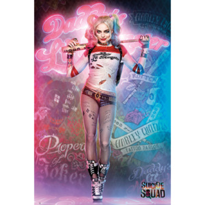 Suicide Squad - Öngyilkos osztag - Harley Quinn Stand Plakát, (61 x 91,5 cm)