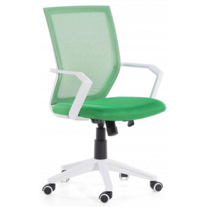 Beliani Állítható magasságú irodai szék zöld RELIEF