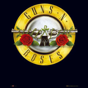 Guns'n'Roses - logo Plakát, (61 x 91,5 cm)