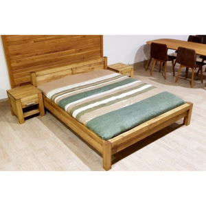 Tömörfa ágy 140,160 vagy 180 x 200 cm méretekkel - Köszönöm nemkérem / 180 x 200 cm