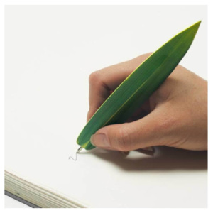 Bambusz levél Könyvjelző-toll