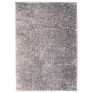 Szürke bolyhos szőnyeg 180 x 280 cm