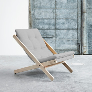 Boogie Natural/Light Grey összecsukható fotel - Karup Design