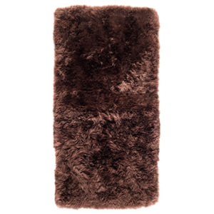 Zealand barna báránybőr szőnyeg, 140 x 70 cm - Royal Dream