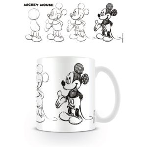 Miki Egér (Mickey Mouse) - Sketch Process bögre