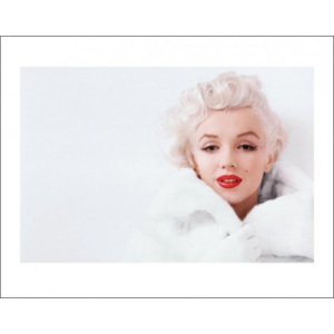 Marilyn Monroe - White Festmény reprodukció, (50 x 40 cm)