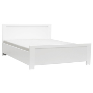 Sleep fehér kétszemélyes ágy, 140 x 200 cm - Mazzini Beds