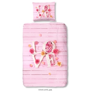 Pinkie Love gyermek ágyneműhuzat garnitúra tiszta pamutból, 140 x 200 cm - Good Morning