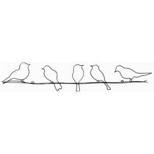 Bird On Wire fali dekoráció - Graham & Brown