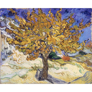 Mulberry Tree, 1889 Festmény reprodukció, Vincent van Gogh