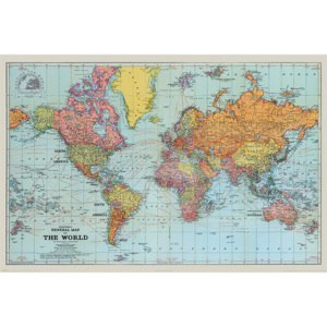 Plakát - World Map (1)
