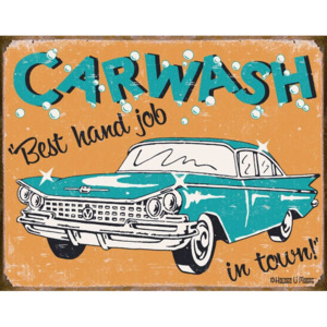 Fémplakát - Carwash
