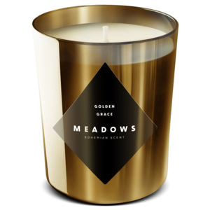 Meadows Golden Grace illatgyertya, medium, arany