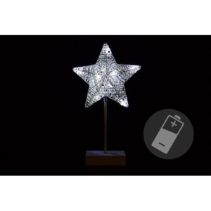 Karácsonyi dísz- csillag - 40 cm 10 LED