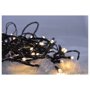 Solight LED Karácsonyi kültéri lánc 50xLED/3xAA meleg fehér SL0451
