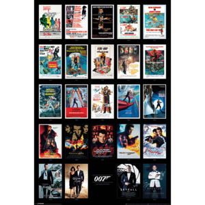 James Bond - Movie Posters Plakát, (61 x 91,5 cm)