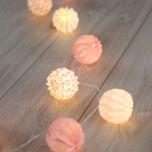 Ball dekorációs fényfüzér - DecoKing