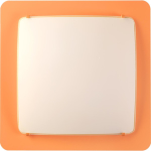 Dalber COLORS 43006J Mennyezeti gyereklámpa narancssárga 2xE27 max. 40W 38x38x7.5 cm