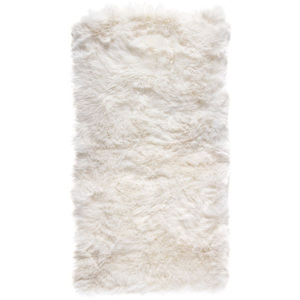 Zealand fehér bárányszőrme szőnyeg, 140 x 70 cm - Royal Dream