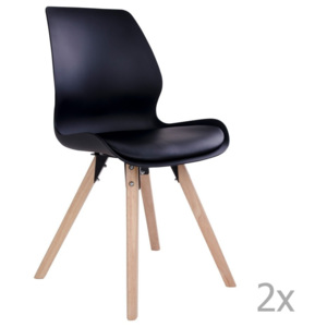 Rana fekete szék, 2 db - House Nordic