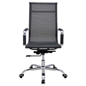 Modern irodai szék, fekete háló, CADIF