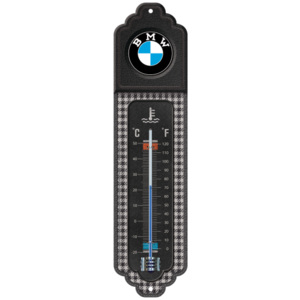 Nostalgic Art Retró hőmérő - BMW Classic Pepita