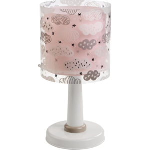 Dalber CLOUDS 41411S Íróasztal lámpa gyermek rózsaszín 1xE14 max. 40W d15x30 cm