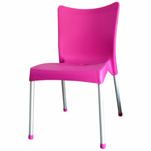 MEGA PLAST MP464 VITA Műanyag szék, rózsaszín