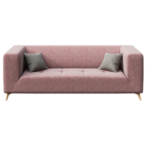 Toro háromszemélyes, rózsaszín kanapé - MESONICA