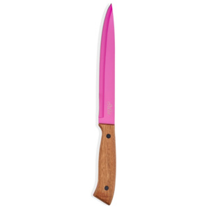 Cutt rózsaszín fanyelű kés, hossza 20 cm - The Mia