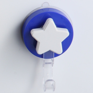 Star kék színű fúrásmentes akasztó - ZOSO