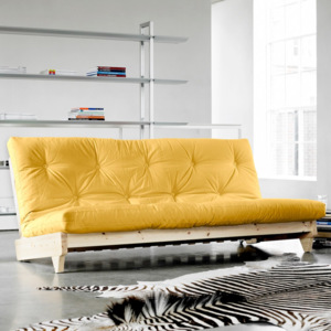 Fresh Natural/Yellow kinyitható kanapé - Karup Design