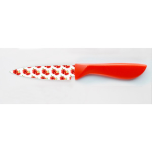 Funky Red piros színű kés tokkal - Jean Dubost