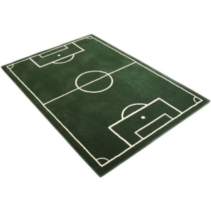 Football Field zöld gyerekszőnyeg, 190 x 280 cm - Hanse Home